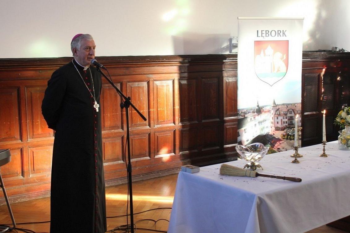 Kolęda biskupa w Ratuszu