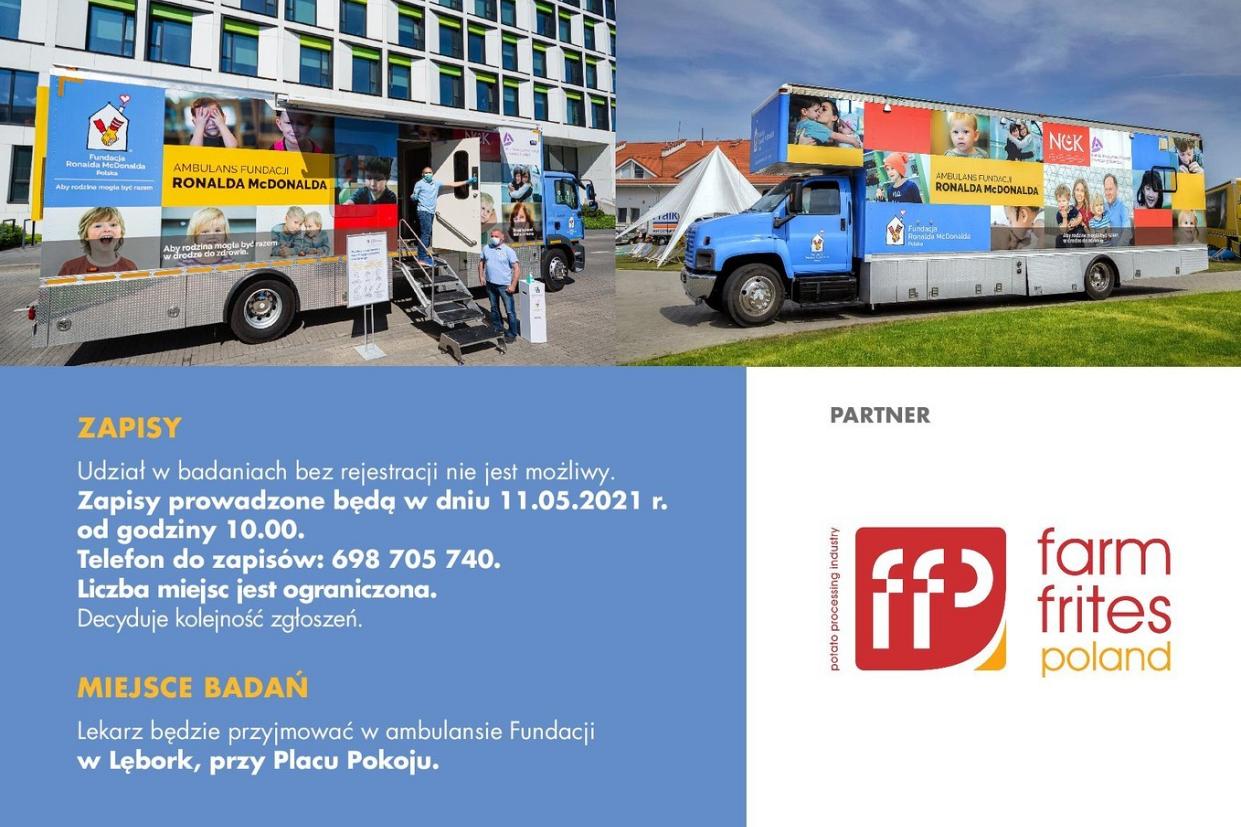 Bezplatne badania USG dla dzieci 14-15 maja