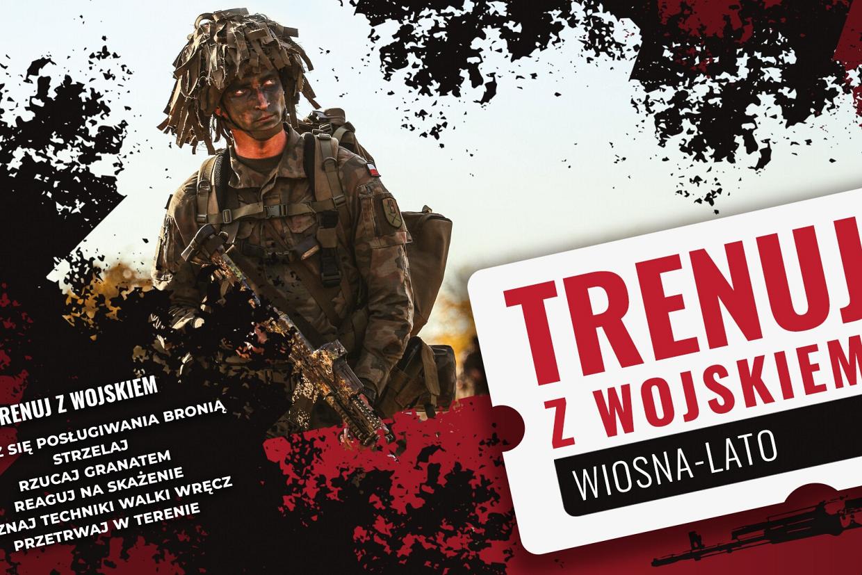 Projekt „TRENUJ Z WOJSKIEM” 1 kwietnia i 3 czerwca w 1lbz w Lęborku