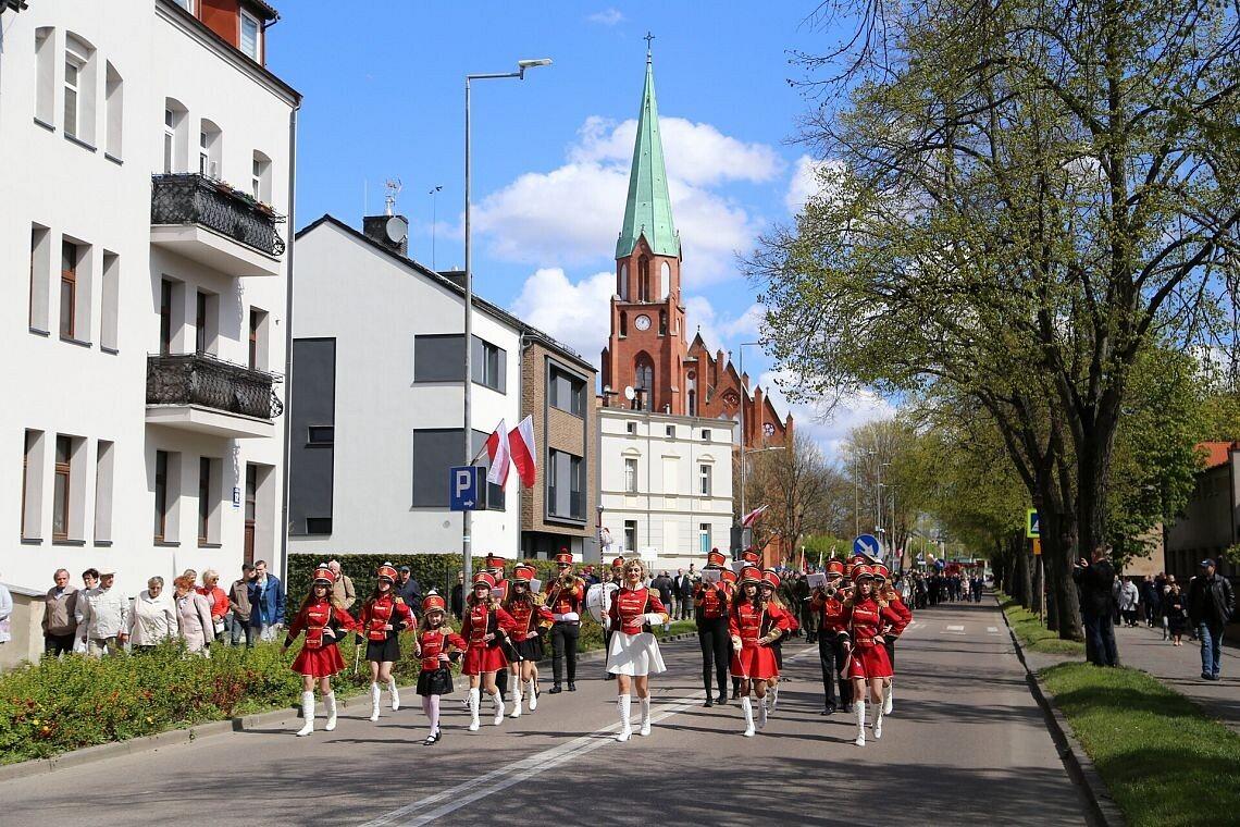 Komunikat burmistrza Lęborka ws. przemarszu 3 maja