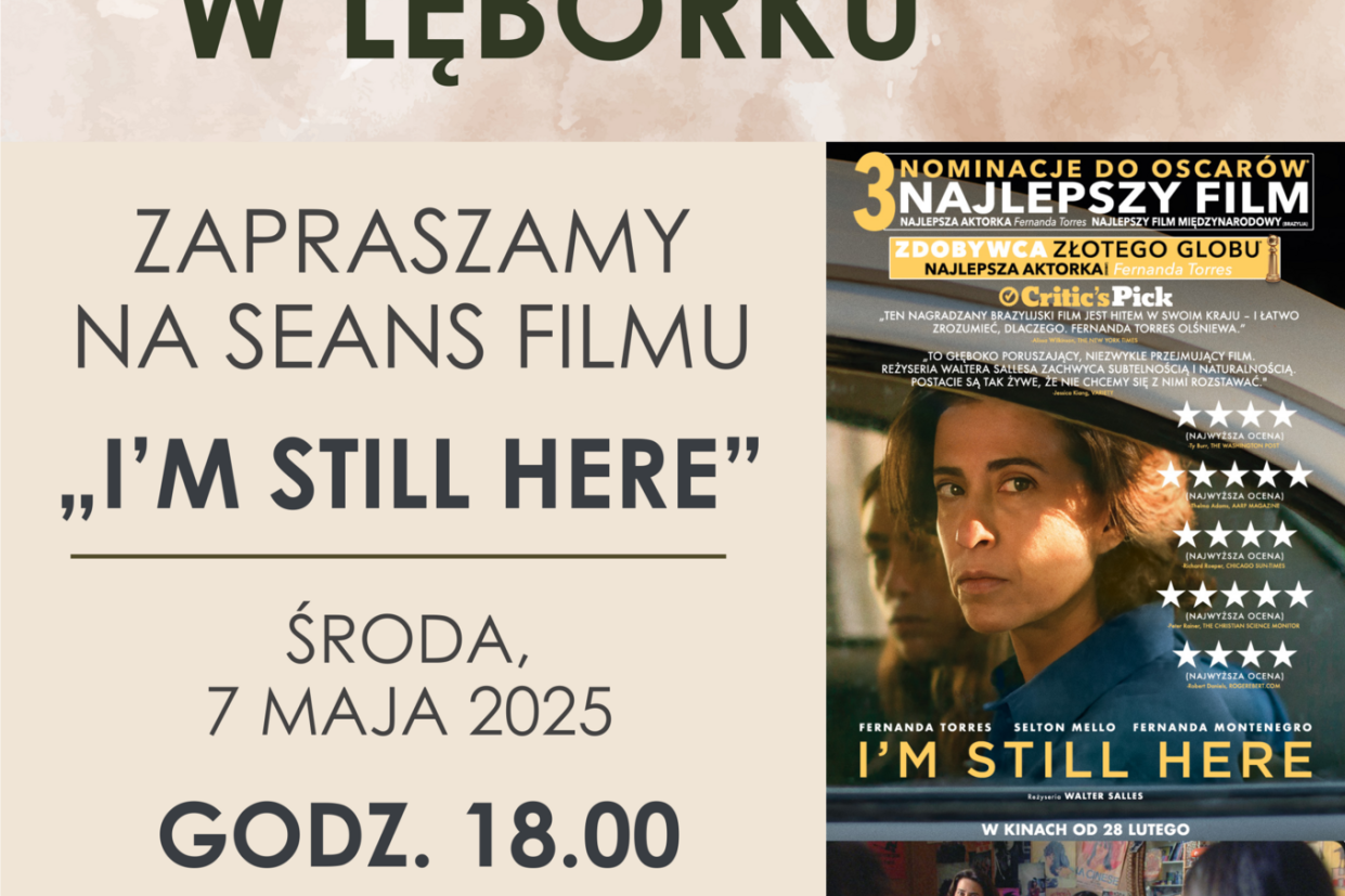 Majowy dyskusyjny klub filmowy