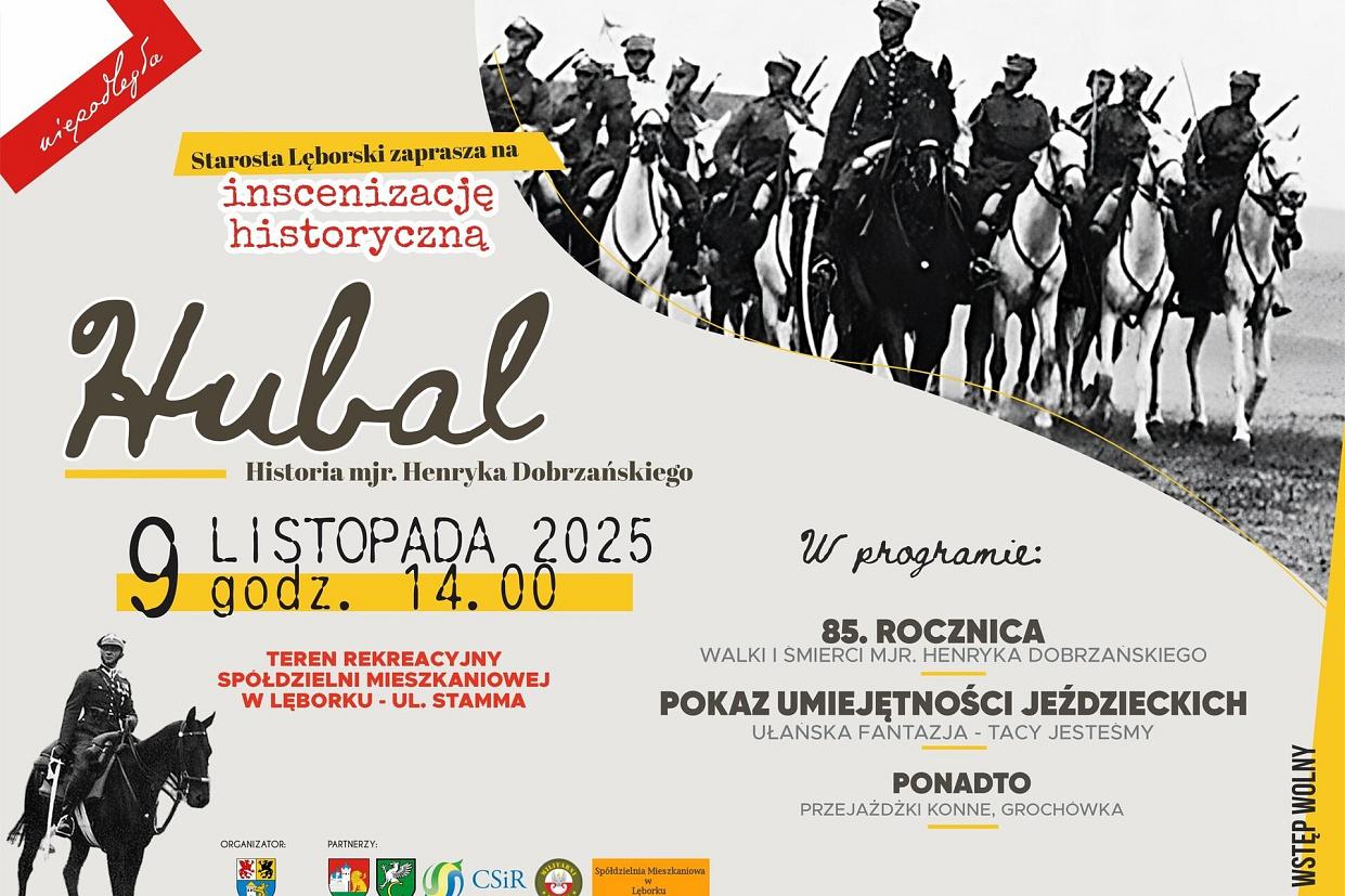 Lębork świętuje niepodległość widowiskiem historycznym o niezłomnym majorze