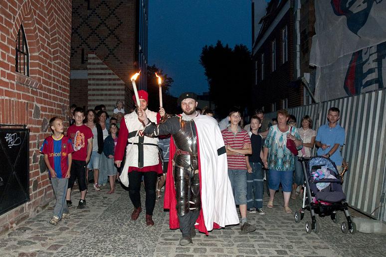 Spacer z duchami Krzyżaków