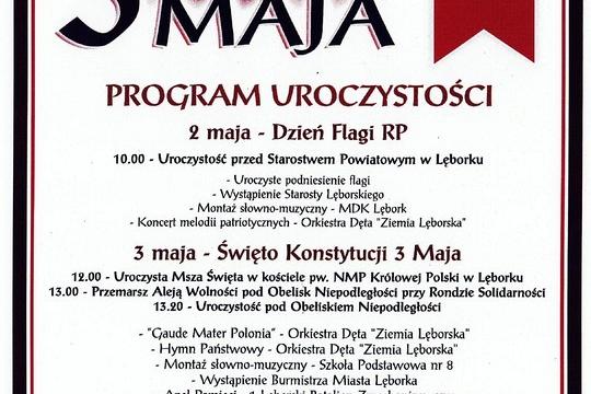 Święto Konstytucji 3 Maja i Majówka w Lęborku