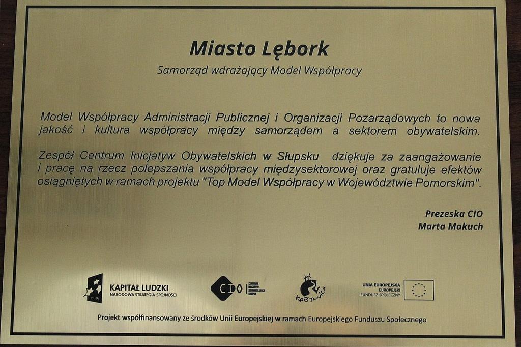 Top Model współpracy w województwie pomorskim