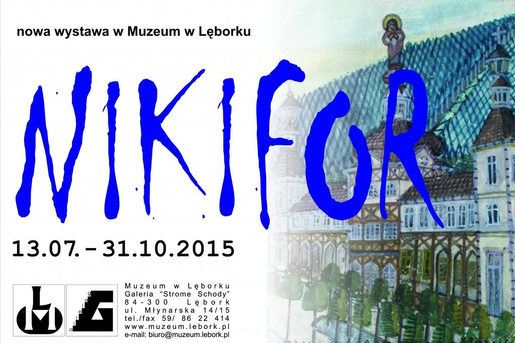 Obrazy Nikifora w „Stromych Schodach”