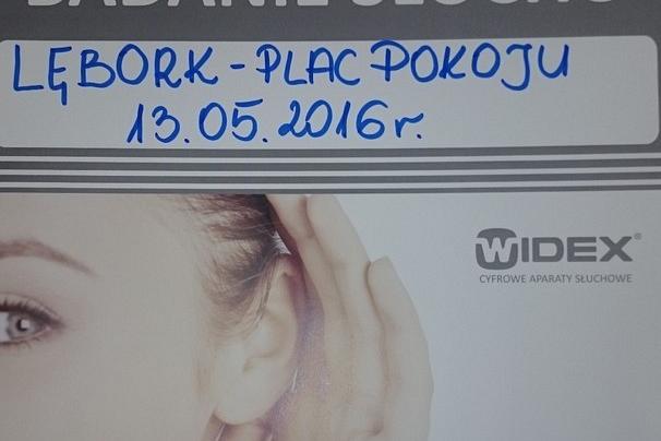 13 maja na placu Pokoju bezpłatne badanie słuchu