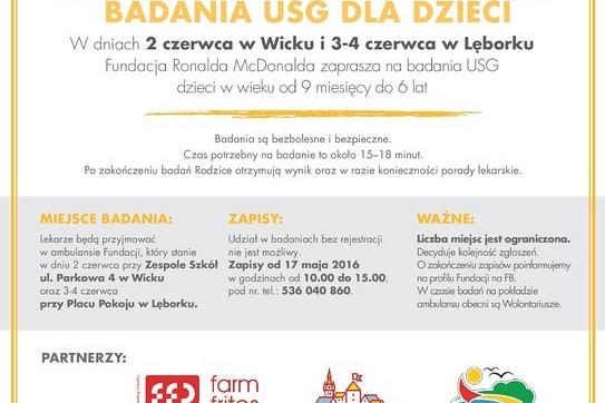 Ambulans Ronalda McDonalda po raz drugi w Lęborku