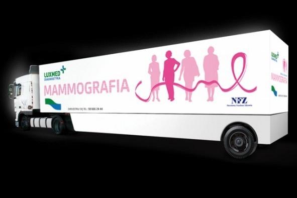 13 stycznia w Lęborku bezpłatne badania mammograficzne