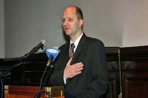 Ślubowanie Burmistrza Włodzimierza Klaty na sesji