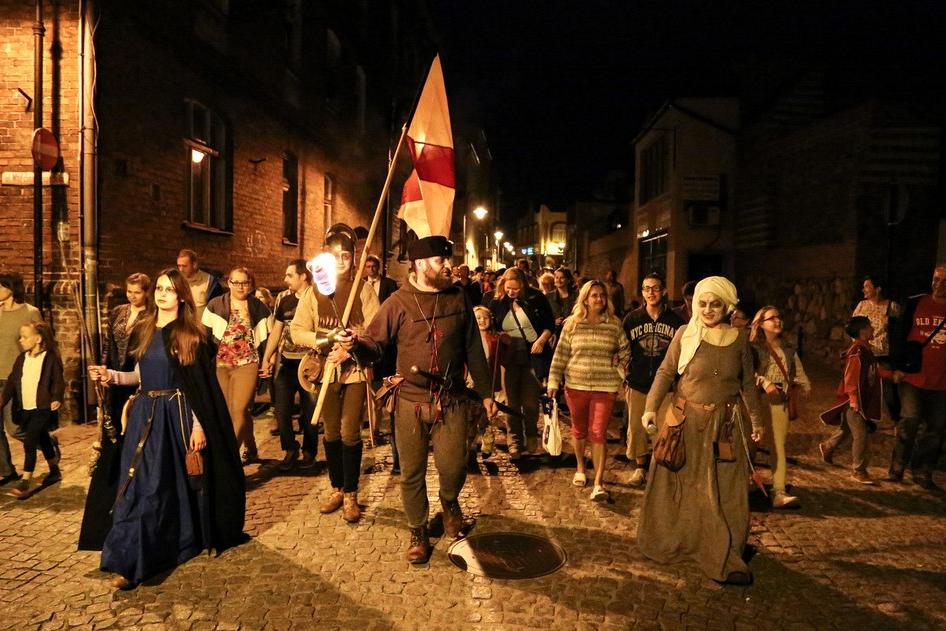 Lęborskie Dni Jakubowe - Spacer z duchami Krzyżaków