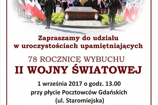 78 rocznica wybuchu II wojny światowej