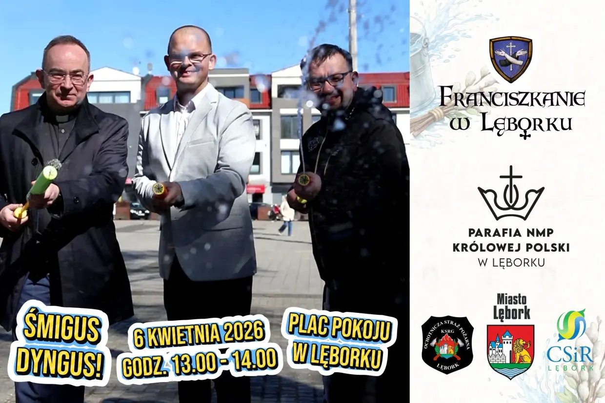 Miejski Śmigus-Dyngus w Lęborku – zapraszamy na wspólne lanie wody i śmiechu!