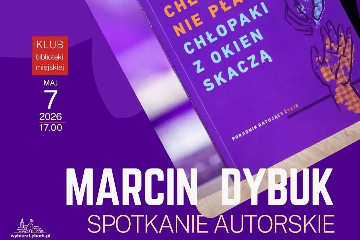Spotkanie autorskie z Marcinem Dybukiem