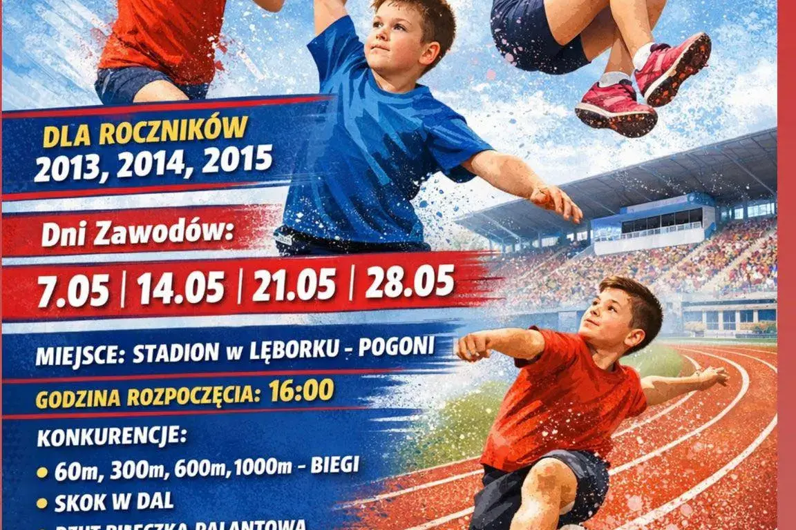 Inauguracyjne zawody „Czwartków Lekkoatletycznych” w Lęborku