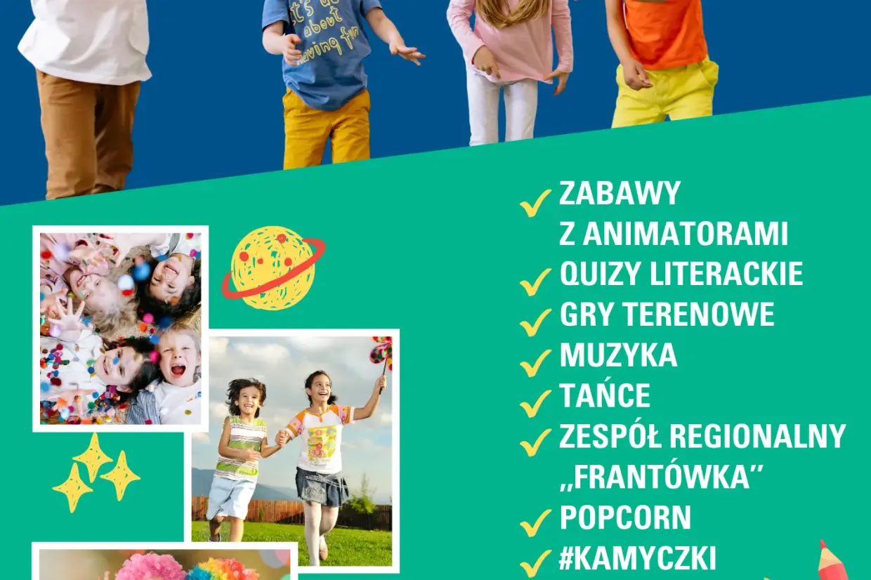 Piknik literacki z biblioteką