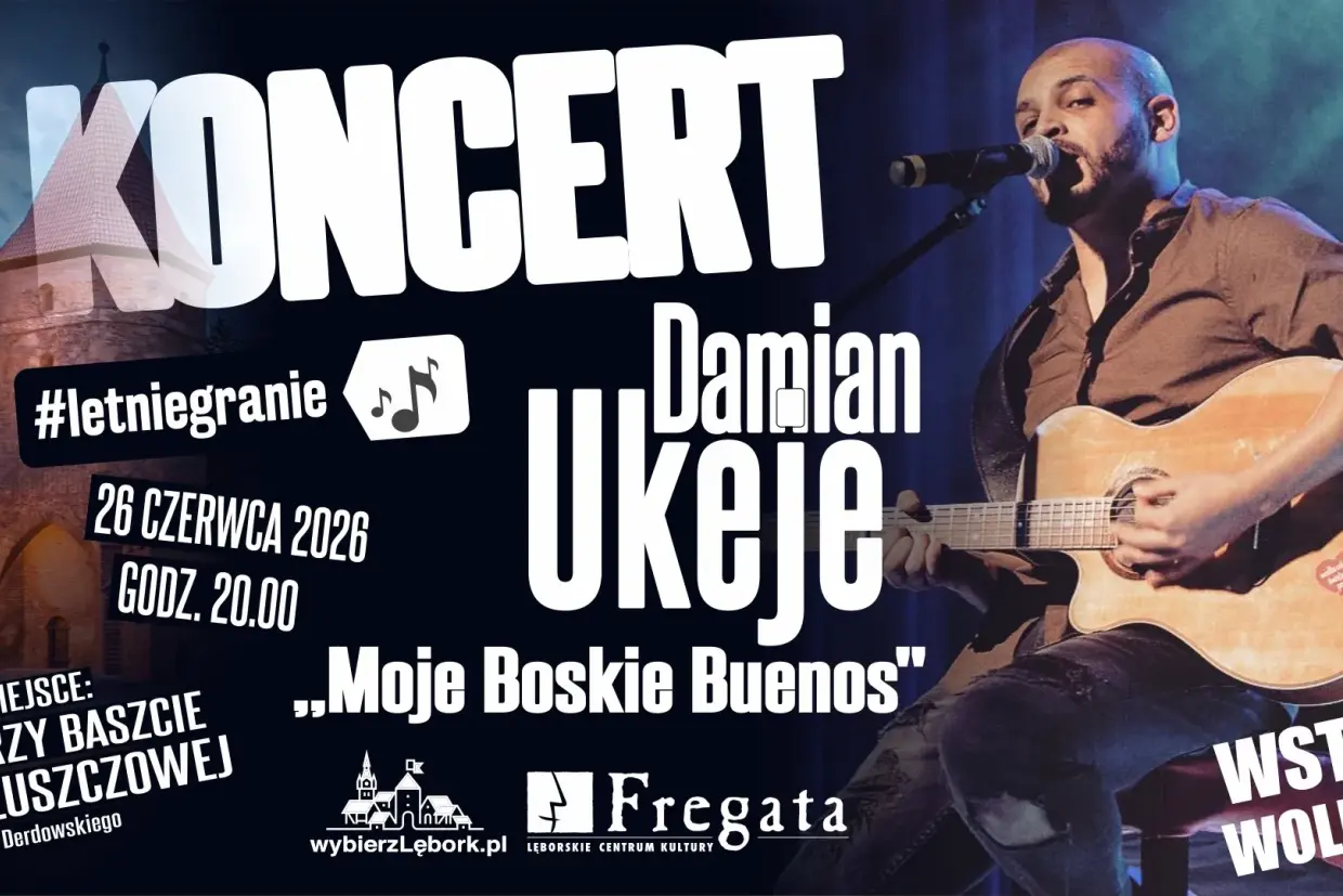 Letnie granie 2026 - Damian Ukeje zaśpiewa piosenki Maanamu