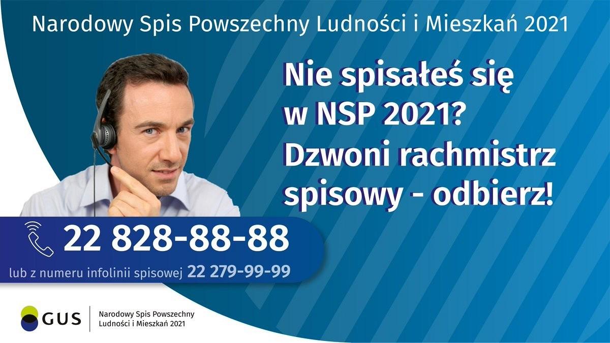 Narodowy Spis Powszechny 2021 – telefon od rachmistrza