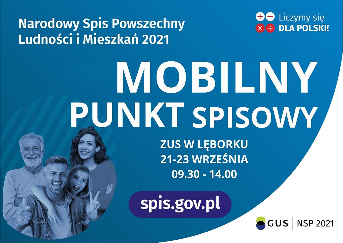 Mobilny punkt spisowy w ZUS