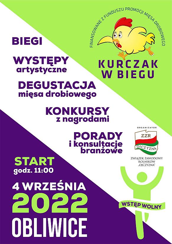 „Kurczak w Biegu” – biegi, konkursy, występy artystyczne, degustacje