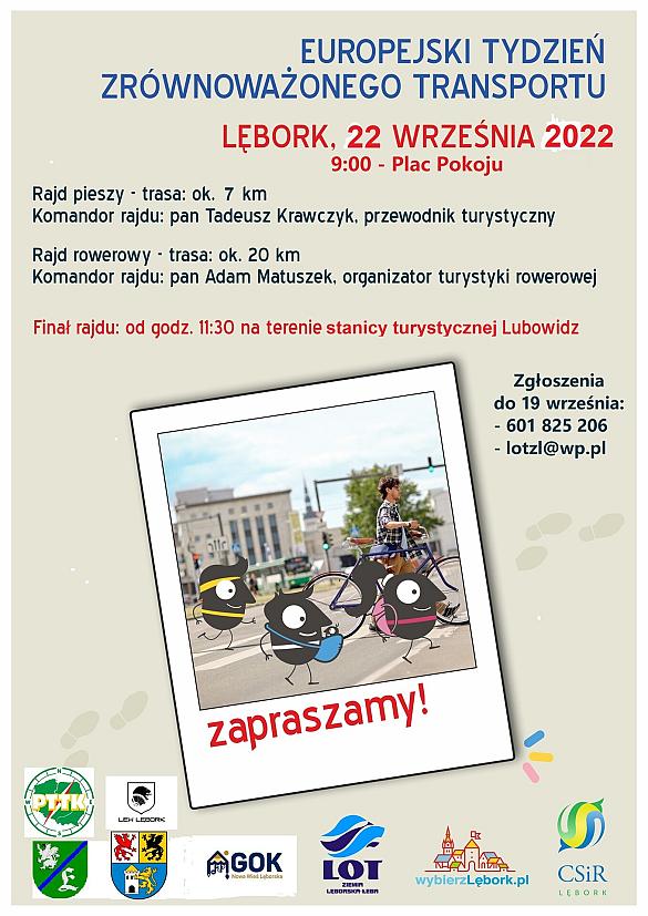 Europejski Tydzień Zrównoważonego Transportu - rajdy po ziemi lęborskiej