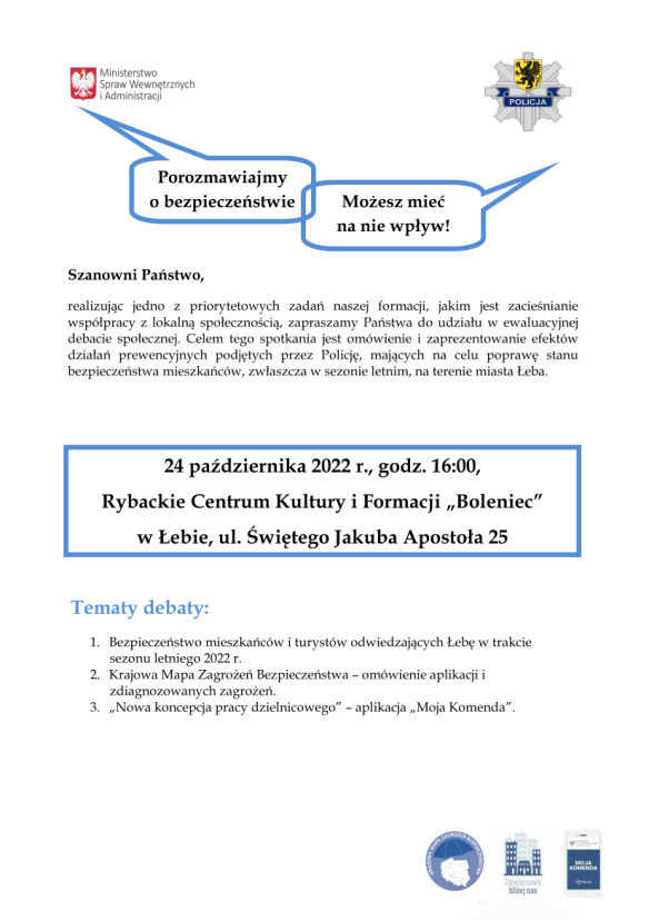 Zapraszamy do udziału w wojewódzkiej debacie społecznej