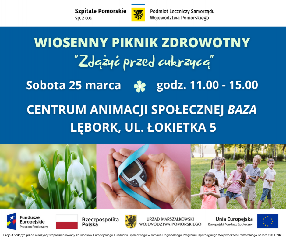 „Zdążyć przed cukrzycą”. Piknik i bezpłatne badania w Klubie Osiedlowym BAZA