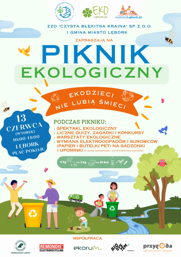 Zapraszamy na ekologiczny piknik w Lęborku!