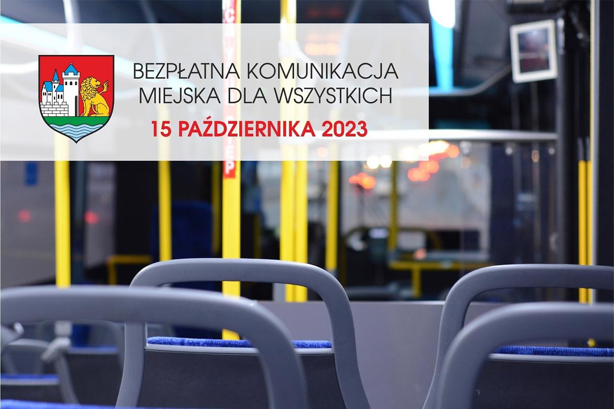 W dniu wyborów 15 października będzie bezpłatna komunikacja miejska dla wszystkich