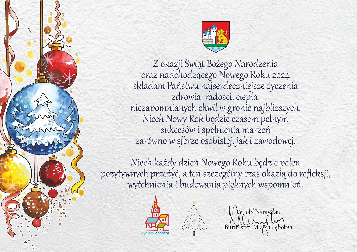 Życzenia Bożonarodzeniowe