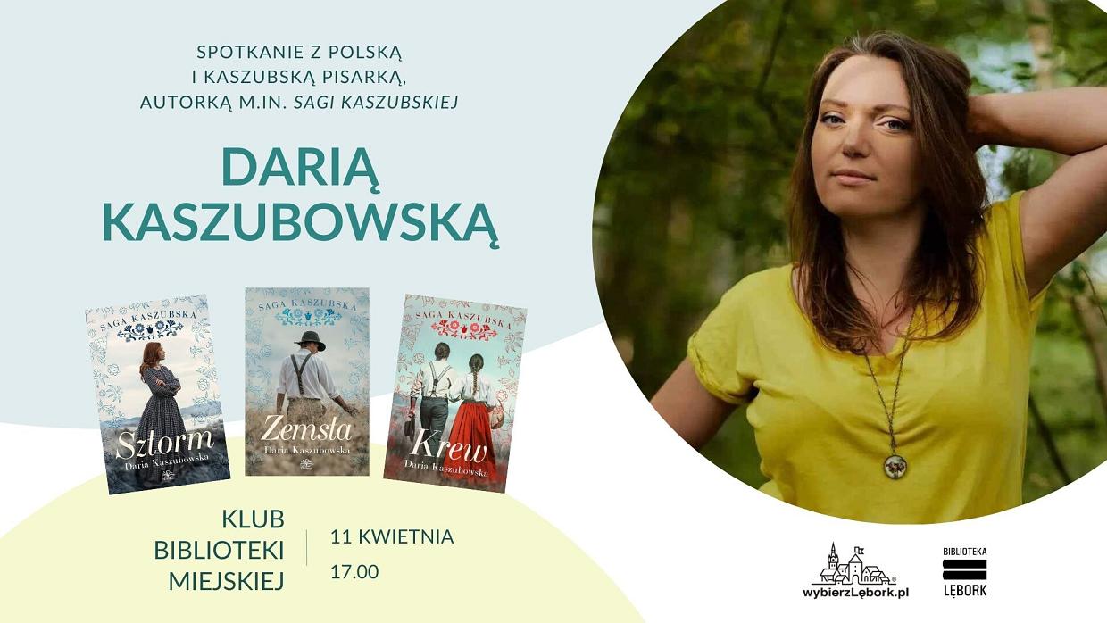 Spotkanie autorskie z Darią Kaszubowską