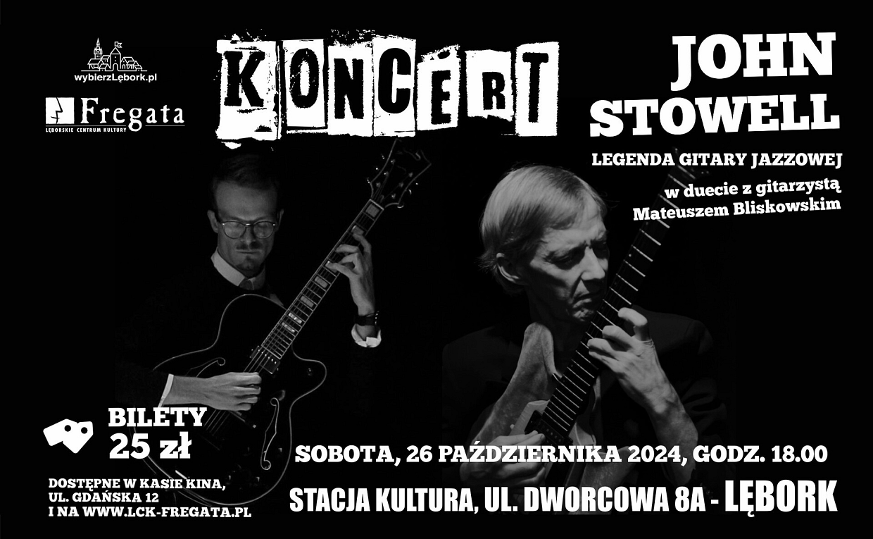 Amerykański gitarzysta jazzowy w Stacji Kultura