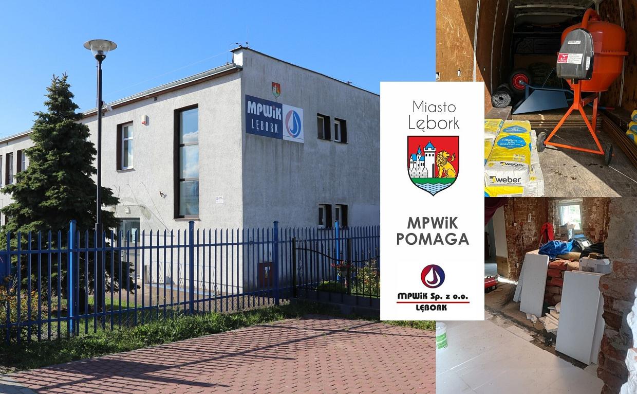 MPWiK Lębork pomaga powodzianom