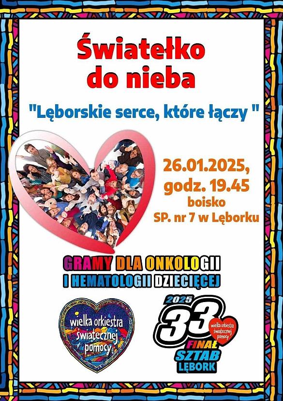 Światełko do Nieba w Lęborku – wspólnie gramy dla dzieci!