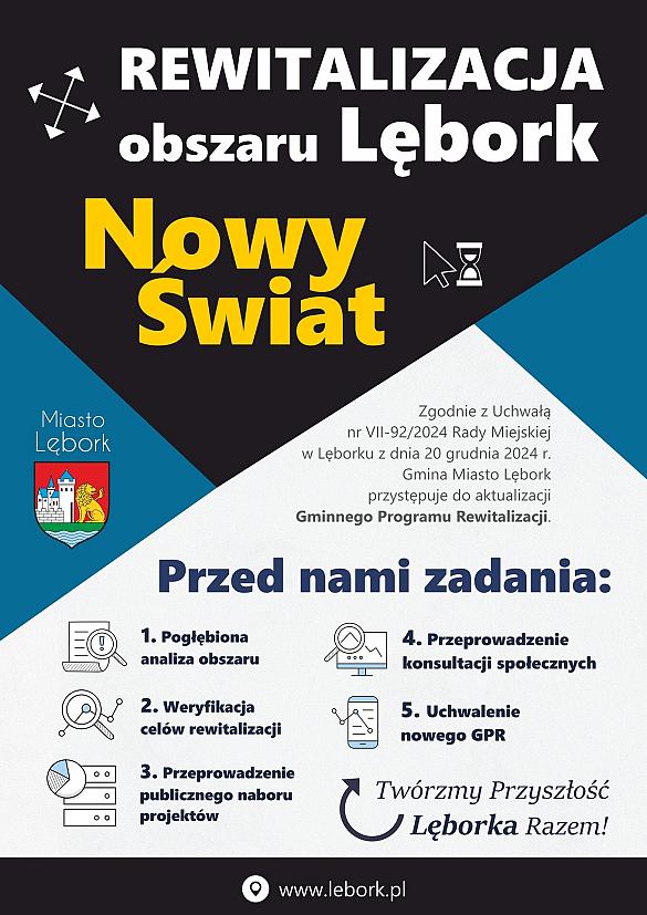 Lębork aktualizuje Gminny Program Rewitalizacji