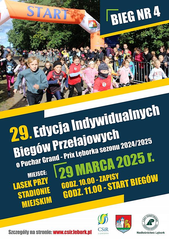 29. Edycja Indywidualnych Biegów Przełajowych o Puchar Grand-Prix Lęborka