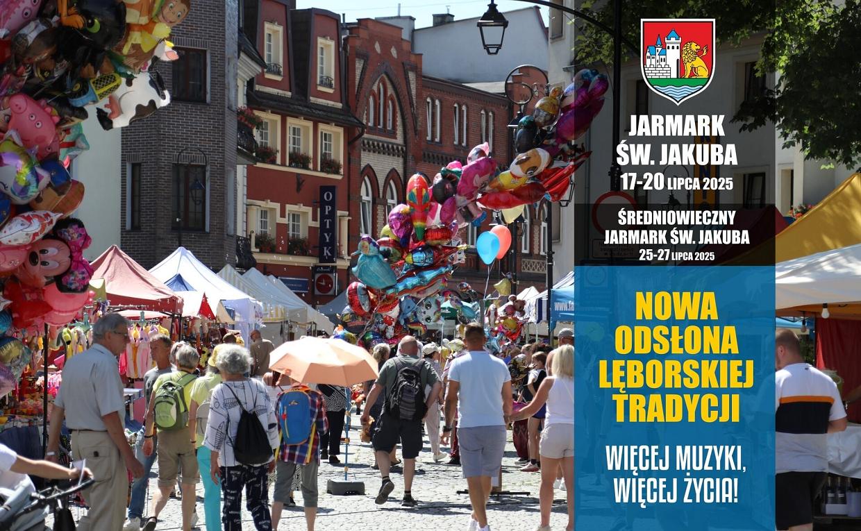Jarmark św. Jakuba 2025 – Nowa odsłona lęborskiej tradycji!