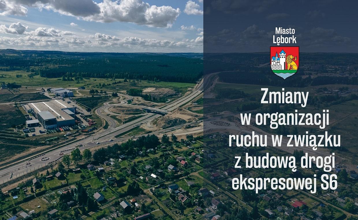 Od 21 października zmiany w organizacji ruchu na budowie drogi ekspresowej S6