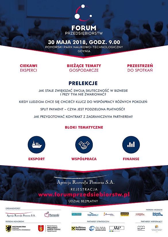 Rekrutacja na Forum Przedsiębiorstw 2018