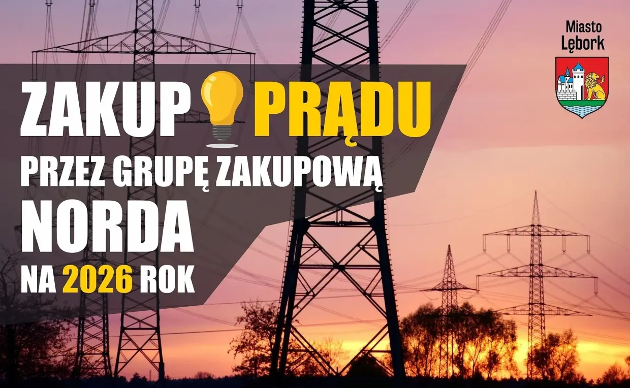 Tańszy prąd dla Lęborka dzięki grupie zakupowej NORDA