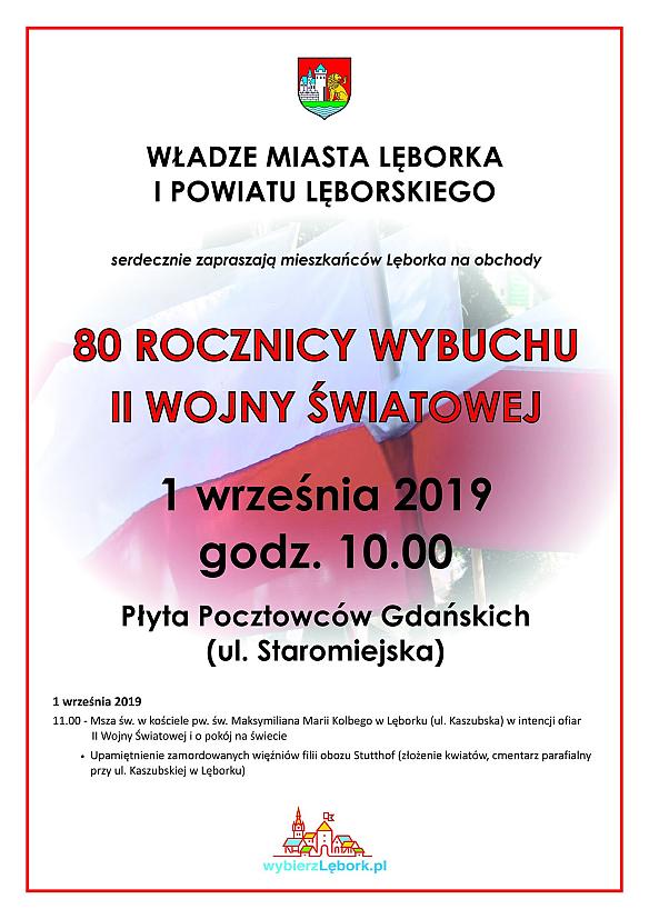 80 rocznica wybuchu II Wojny Światowej