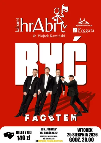 Kabaret hrAbi & Wojtek Kamiński w sierpniu we "Fregacie"