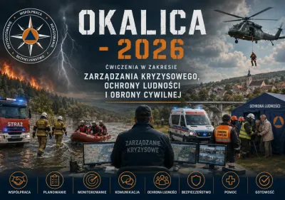 UWAGA! Powiatowe ćwiczenia doskonalące. Prosimy zachować spokój