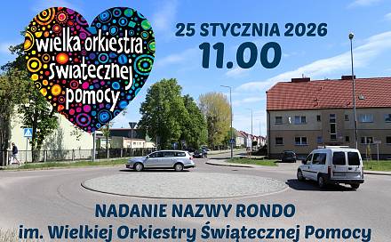 Czytaj o: Rondo Wielkiej Orkiestry Świątecznej Pomocy –