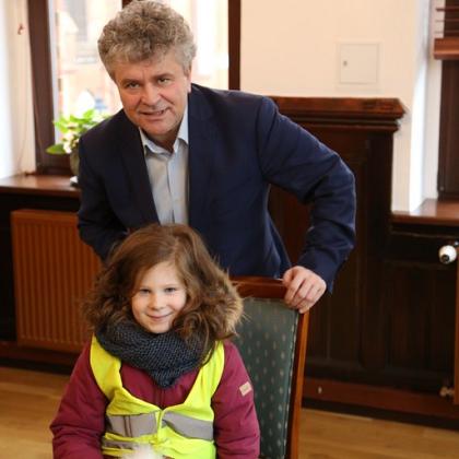 Świąteczna wizyta przedszkolaków w Ratuszu