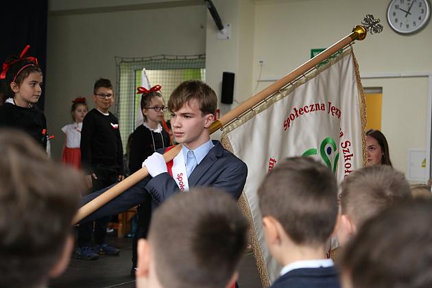 Uczniowie SJSP LTO uczcili rocznicę Niepodległości