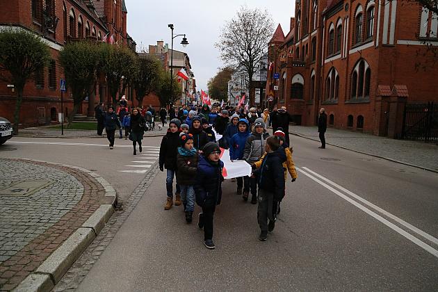 Lęborczanie świętowali 101 rocznicę odzyskania Niepodległości