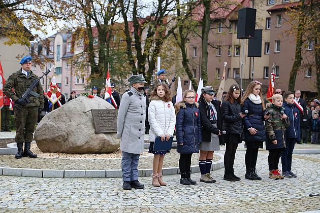 Lęborczanie świętowali 101 rocznicę odzyskania Niepodległości