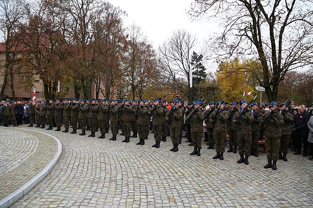 Lęborczanie świętowali 101 rocznicę odzyskania Niepodległości
