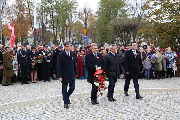 Lęborczanie świętowali 101 rocznicę odzyskania Niepodległości